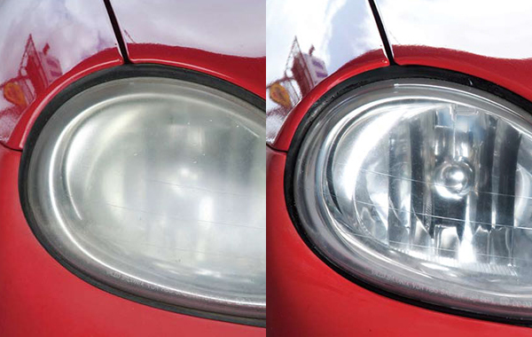 Dirty vs. Clean Headlights